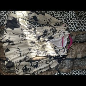 Romper black and white